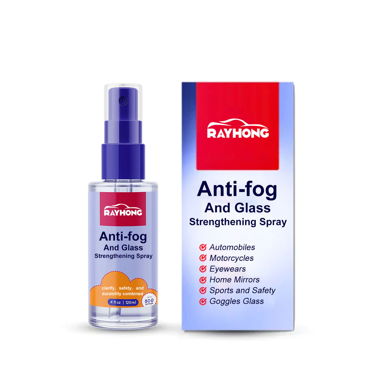 Anti-Fog Spray for Car Windshields