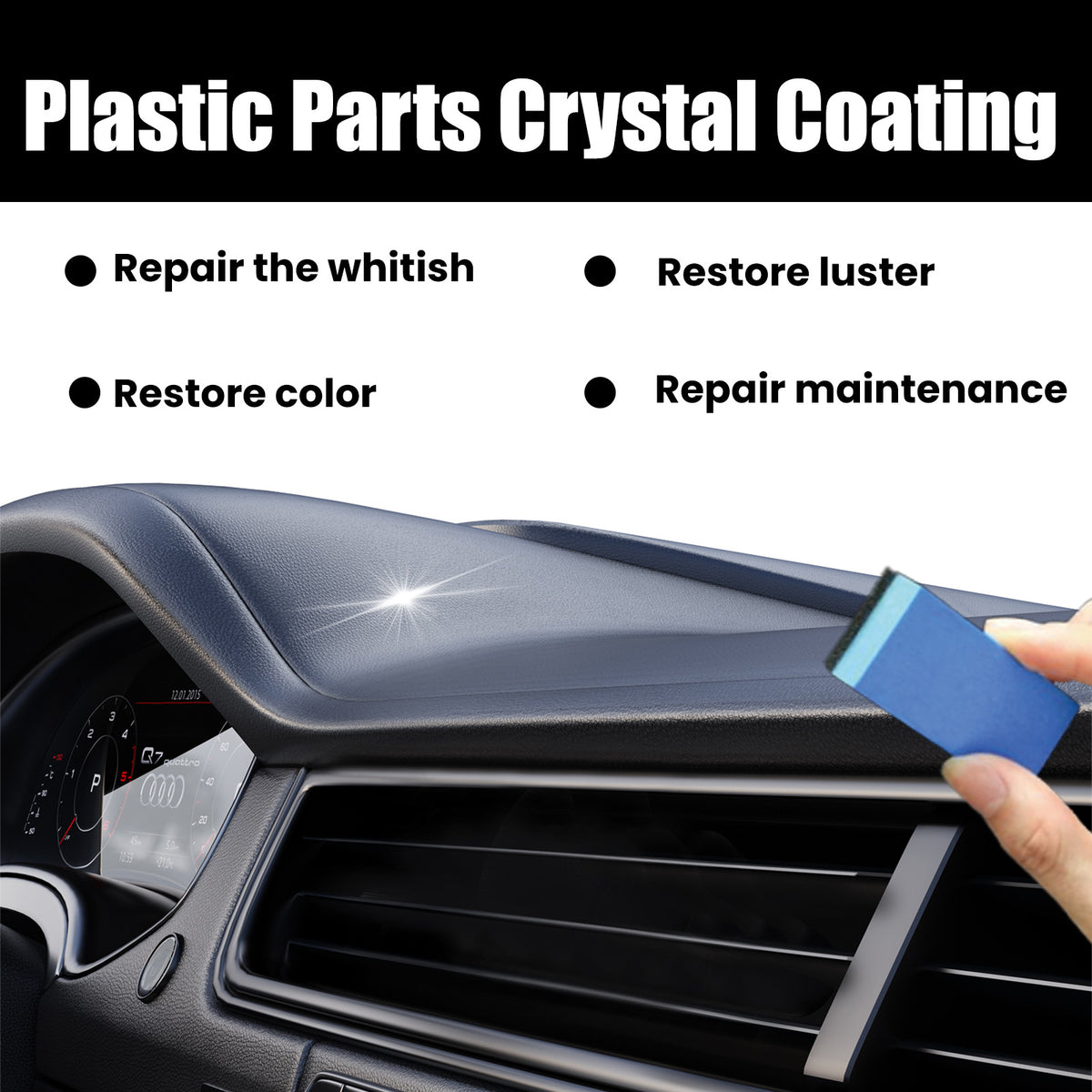 Car Interior Plastic Coating and Cleaning Kit