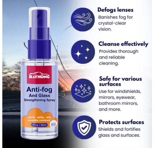 Anti-Fog Spray for Car Windshields